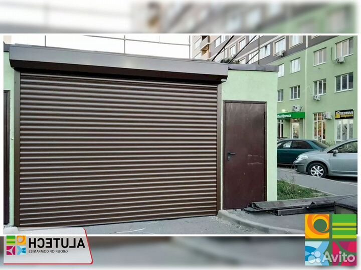 Ворота Аlutech роллетные