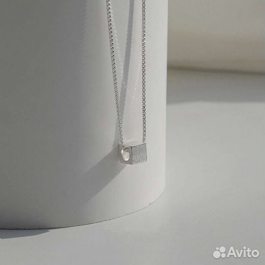 Серебряное колье