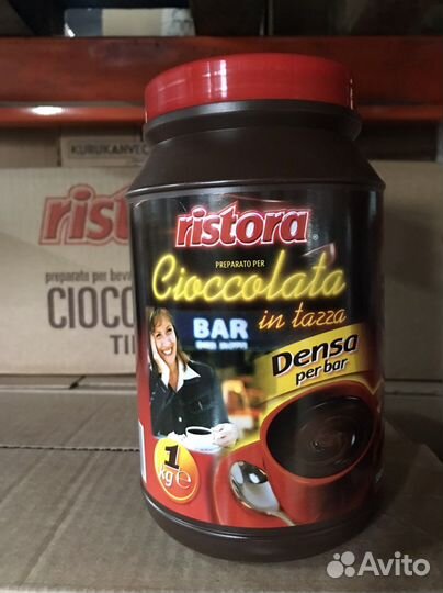 Горячий шоколад Ristora BAR в банке 1000 г