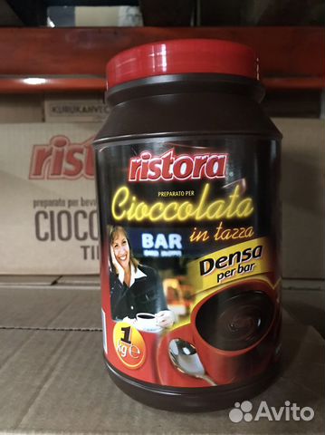 Горячий шоколад Ristora BAR в банке 1000 г