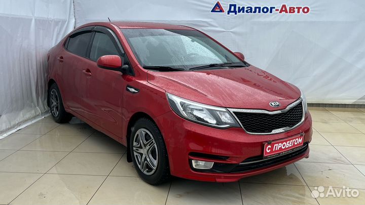 Kia Rio 1.6 МТ, 2015, 167 000 км