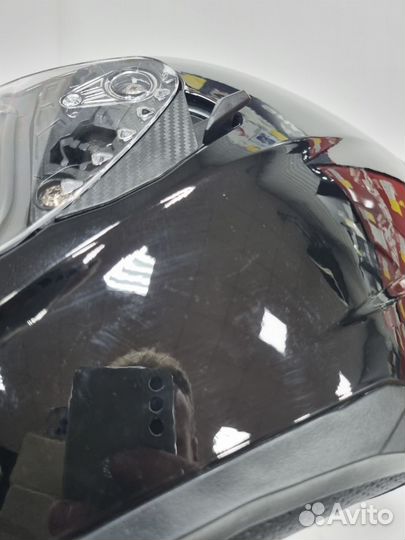 Мотошлем AiM JK320 Black Glossy, XL