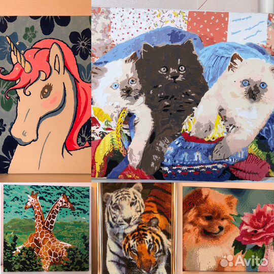 Картины на холсте, картины из страз