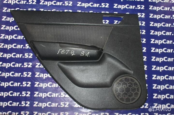 Обшивка двери задней левой Хендай Гетц