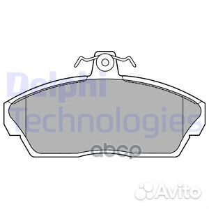 Колодки торм диск Land Rover Frelander lp1450 D