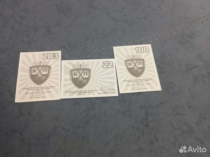 Наклейки panini кхл 2022 2023