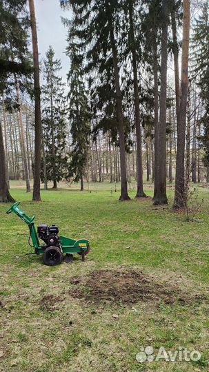 Удаление пней спил деревьев