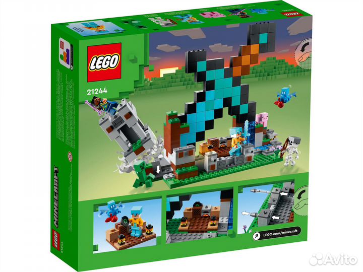 Конструктор Lego Minecraft 21244 Застава Меча