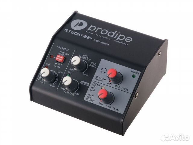 Аудиоинтерфейс Prodipe studio22+