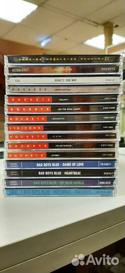 CD диски Rockets,Bad Boys Blue,Sabrina