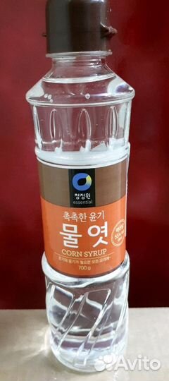 Сироп глюкозы кукурузный 700гр, 10кг.Пр-во Юж.Коре