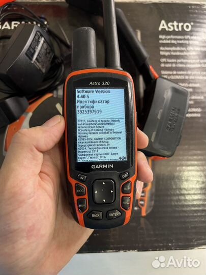 Навигатор Garmin Astro 320 с ошейником T5