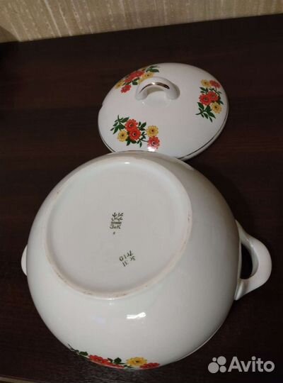 Супница и шкатулки СССР