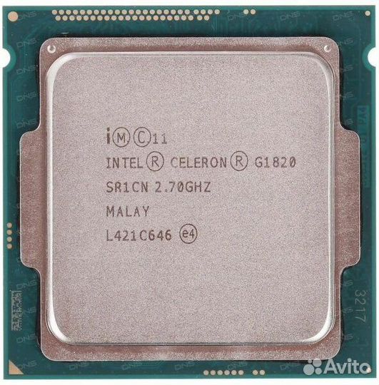 Процессор intel celeron g1820 SR1CN