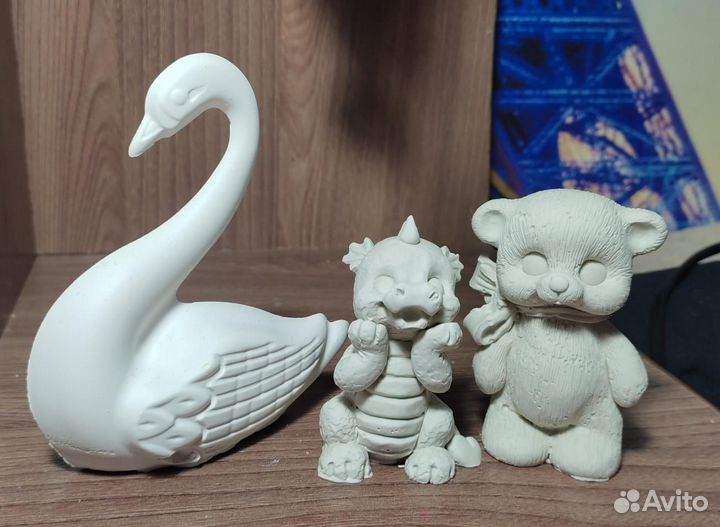 Гипсовые фигурки для раскрашивания