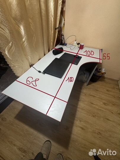 Стол офисный угловой новый