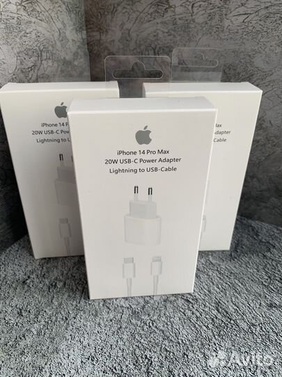 Быстрая зарядка кабель + блок iPhone