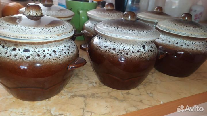 Горшки для запекания керамические