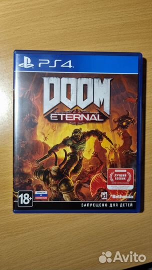 Игра для приставок ps4/ps5 Doom Eternal