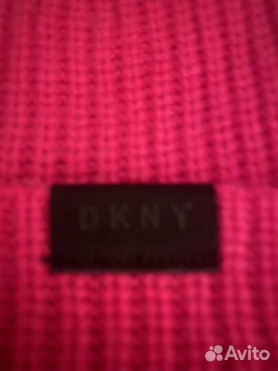 Шапка dkny кашемир 100%