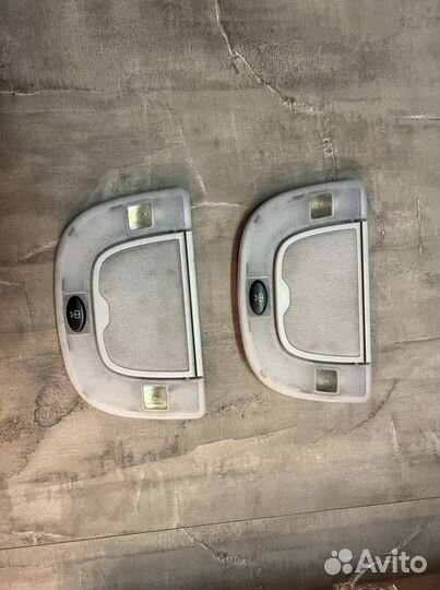 Задние плафоны потолка w220