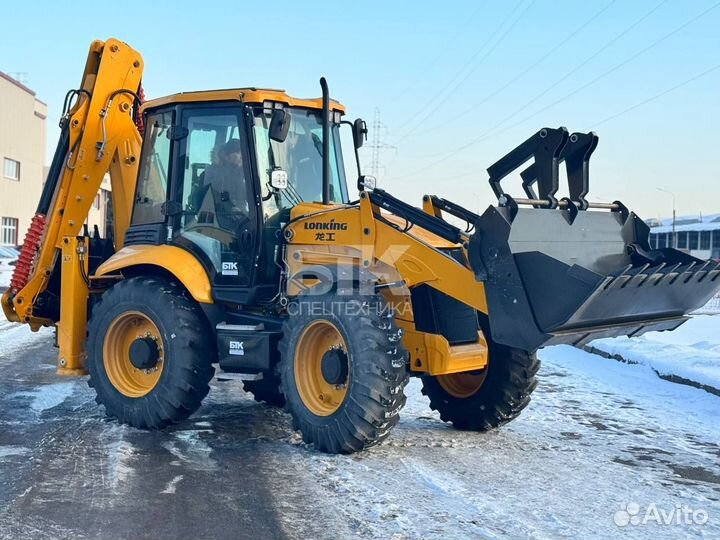 Экскаватор-погрузчик Lonking 84C, 2024