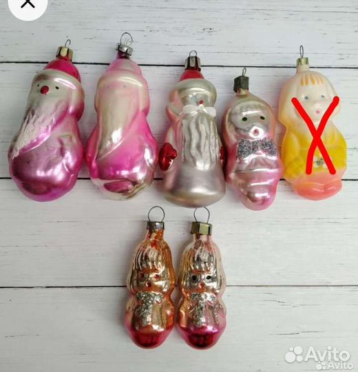 Елочные игрушки СССР