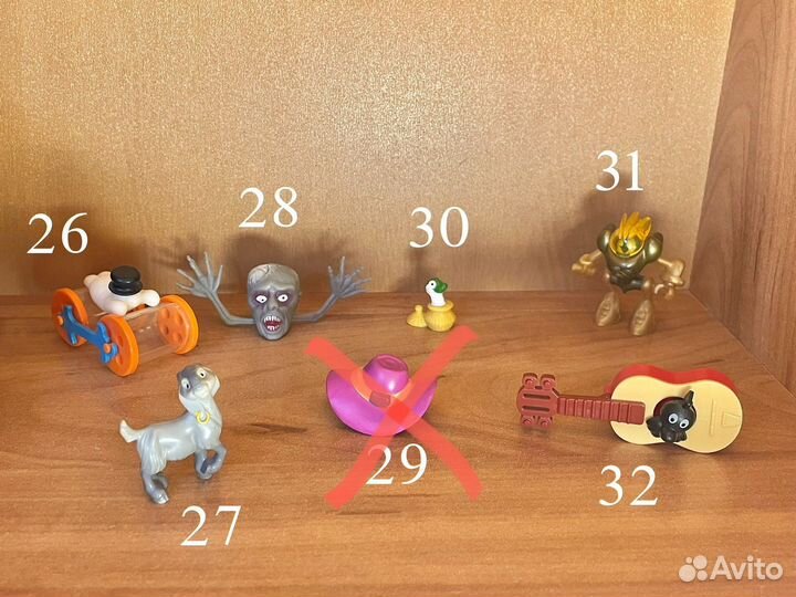 Игрушки Киндер Ландрин Чупа чупс Kinder surprise