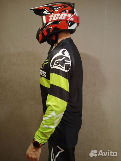Джерси и штаны Alpinestars Red Bull мотокросс 2XL