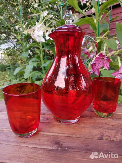 Кувшин графин стаканы СССР