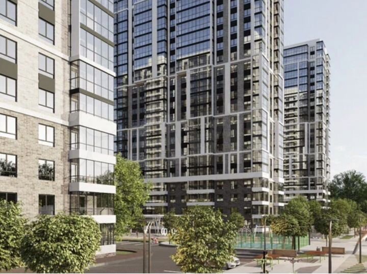 3-к. квартира, 62,4 м², 1/23 эт.