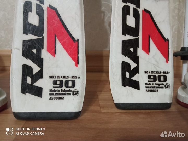 Горные лыжи детские комплект