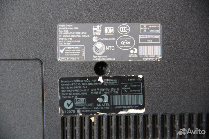Ноутбук HP Compaq 610