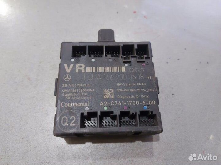 Блок управления дверью Mercedes-Benz Gle 166