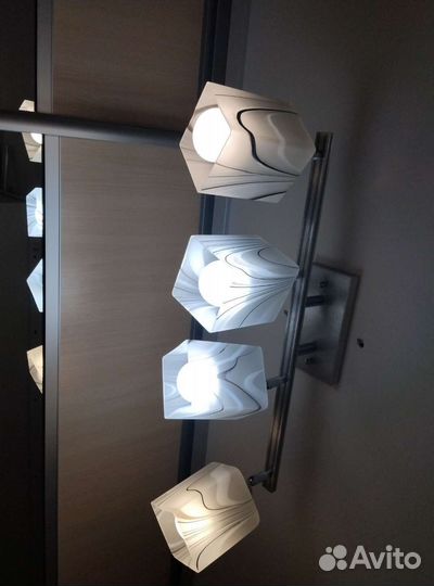 Люстра потолочная бу