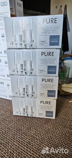 Набор высоких стаканов