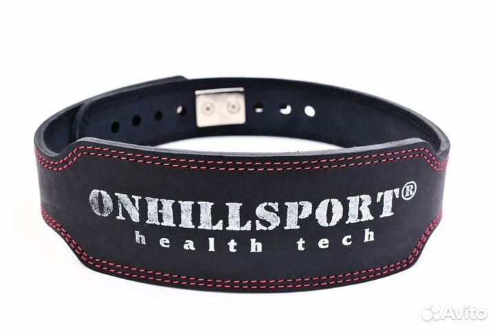 Пояс атлетический с карабином 6/10 см onhillsport