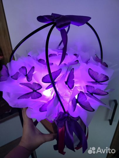 Букет в сумке