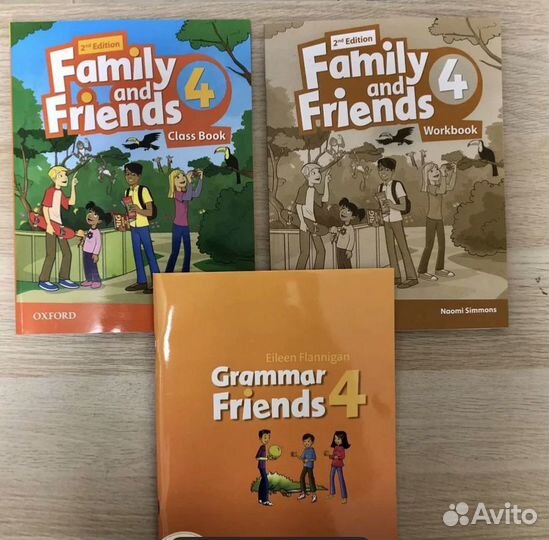 Family and friends 1,2,3,4,5,6 + Grammar Friends