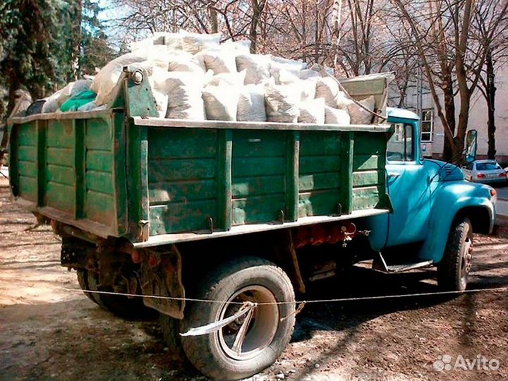 Вывоз мусора/вывоз старой мебели. 2 тонны 12 кубов