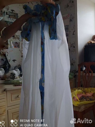 Балдахин с бортиками в детскую кроватку