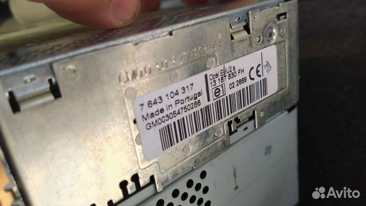 Магнитола Opel Corsa Meriva