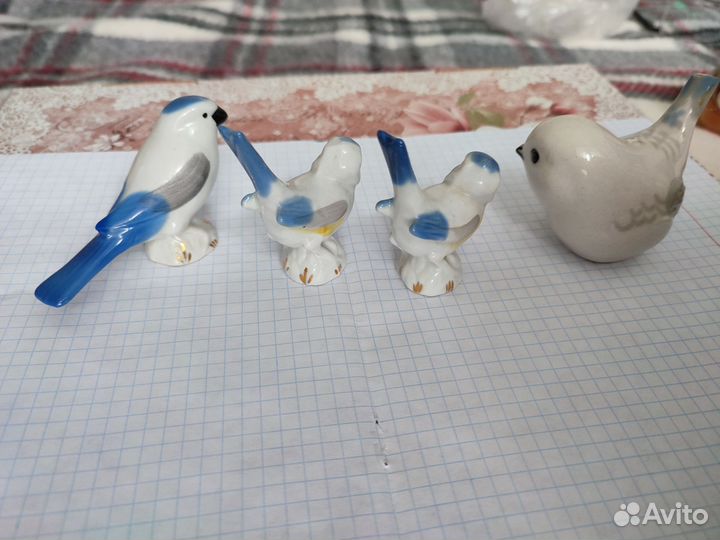 Статуэтки птиц