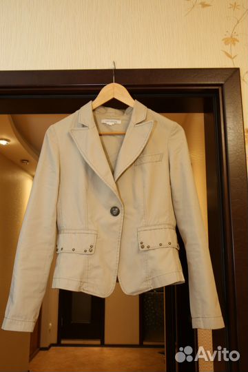 Пиджак жакет 46 М размер 100% хлопок