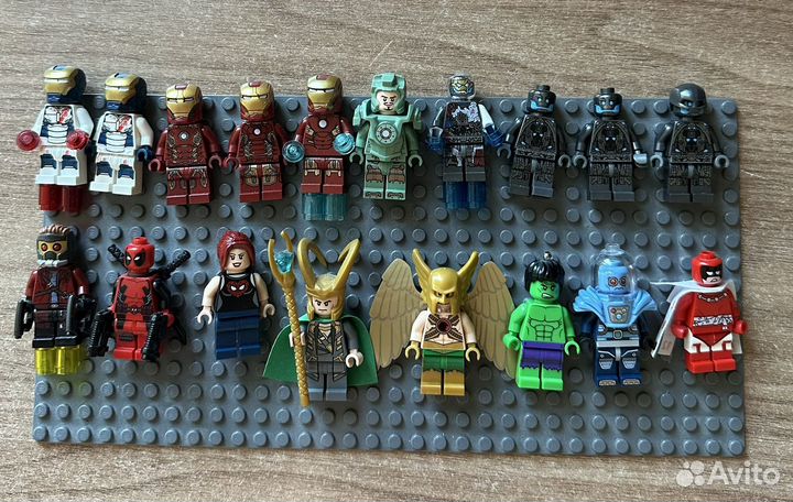 Lego марвел и дс минифигурки