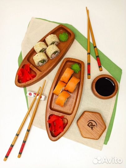 Менажница деревянная