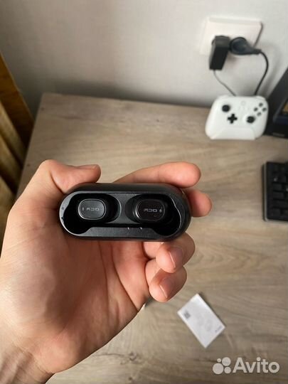 Беспроводные наушники QCY T-1 Черный