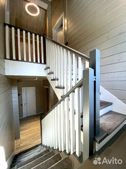 Деревянные лестницы на второй этаж