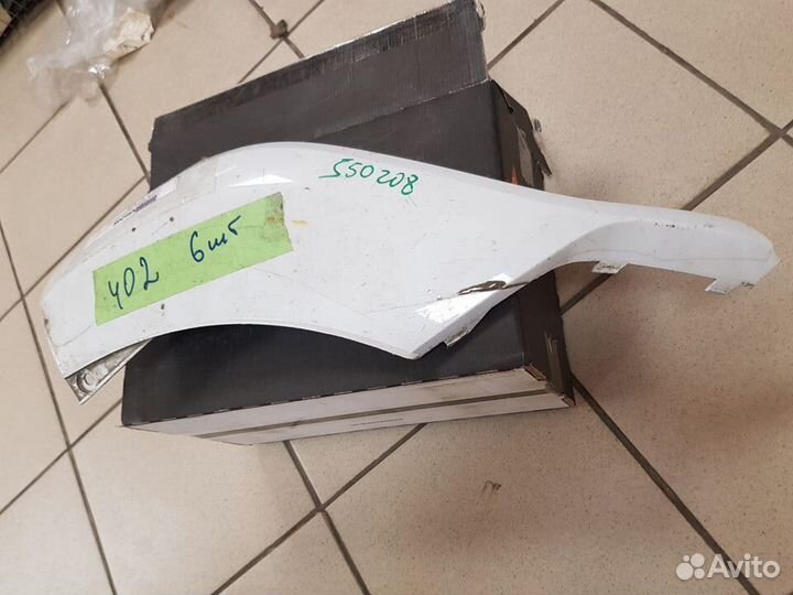 Спойлер бампера переднего правый Audi Q7 2017