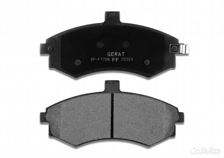 Колодки тормозные передние